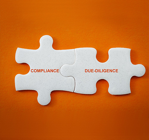 Due-diligence compliance